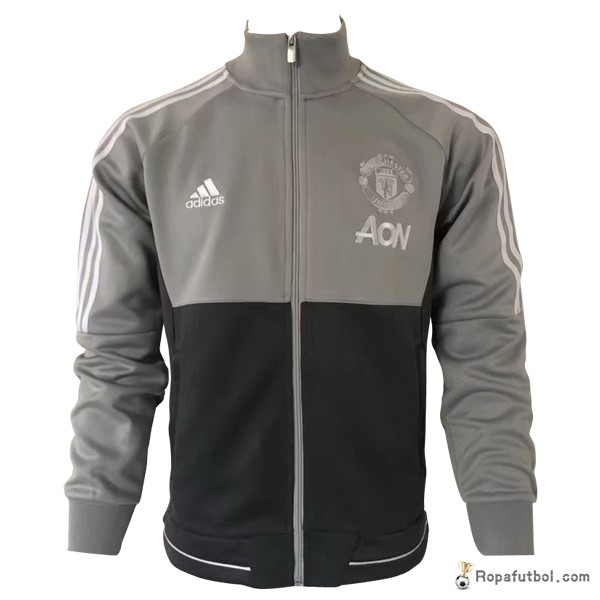 Chaqueta Manchester United 2017/18 Gris Negro